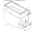 Kenmore 198715600 cabinet parts diagram
