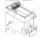 Kenmore 198715610 cabinet parts diagram