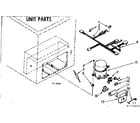 Kenmore 198715820 unit parts diagram