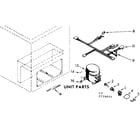 Kenmore 198716601 unit parts diagram