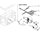 Kenmore 198716612 unit parts diagram