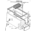 Kenmore 198716640 cabinet parts diagram