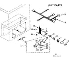 Kenmore 198717445 unit parts diagram