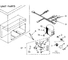 Kenmore 198717611 unit parts diagram