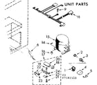 Kenmore 1987181510 unit parts diagram