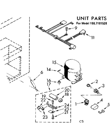 Unit parts