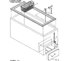 Kenmore 1987182720 cabinet parts diagram