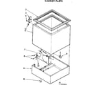 Kenmore 1987190682 cabinet parts diagram