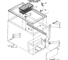 Kenmore 1987191550 cabinet parts diagram