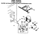 Kenmore 1987191551 unit parts diagram