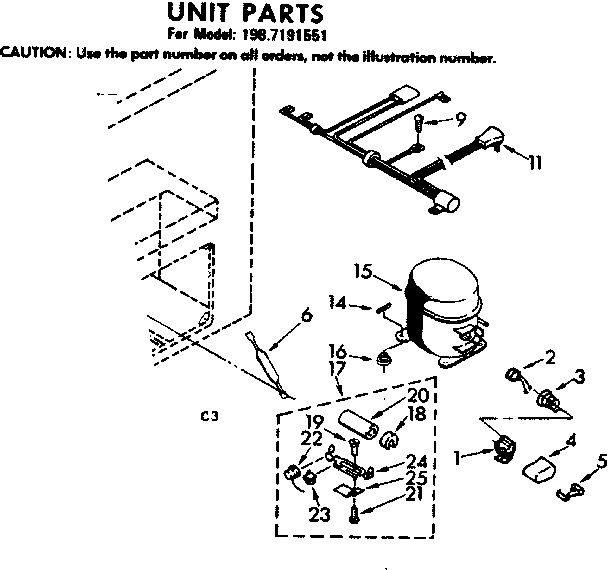 Unit parts