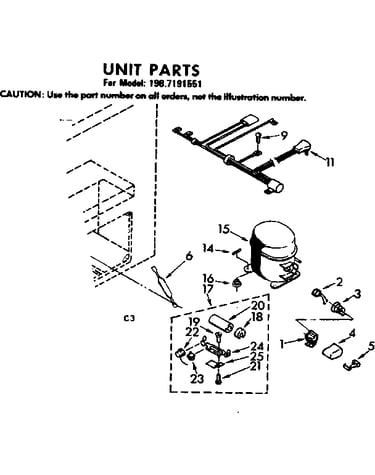 Unit parts