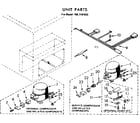 Kenmore 1987191832 unit parts diagram