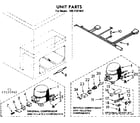 Kenmore 1987191842 unit parts diagram
