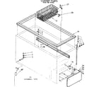 Kenmore 1987191850 cabinet parts diagram