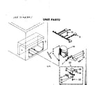 Kenmore 1987192331 unit parts diagram