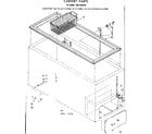 Kenmore 1987192730 cabinet parts diagram
