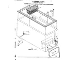 Kenmore 1987192731 cabinet parts diagram