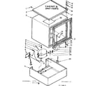 Kenmore 198724060 cabinet & unit parts diagram