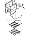 Door & shelf parts
