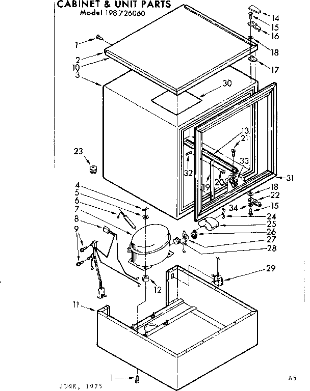 CABINET AND UNIT PARTS