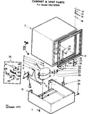 Cabinet and unit parts