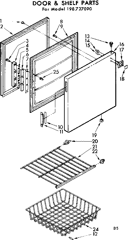 DOOR & SHELF PARTS