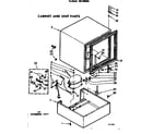 Kenmore 1987280920 cabinet and unit parts diagram