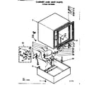 Kenmore 1987290920 cabinet and unit parts diagram