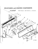 Escutcheon and control components