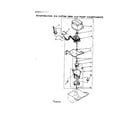Kenmore 1987864821 evap, ice cutter grid and pump components diagram