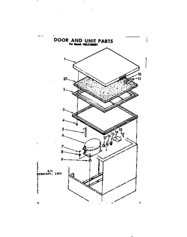 Door and unit parts