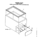 Kenmore 1988101510 cabinet parts diagram