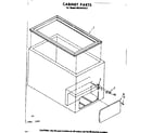 Kenmore 1988101512 cabinet parts diagram