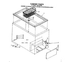Kenmore 1988101530 cabinet parts diagram