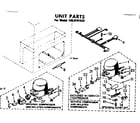 Kenmore 1988101532 unit parts diagram