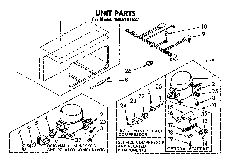 Unit parts