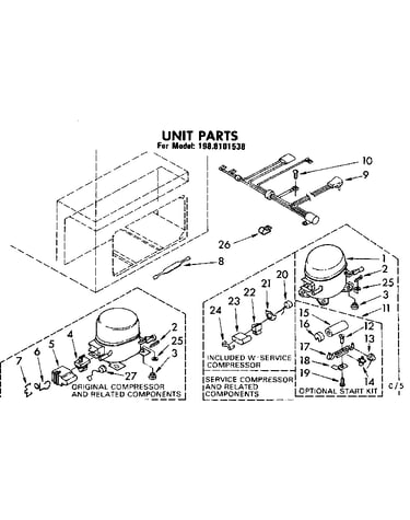 Unit parts