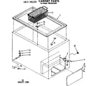 Kenmore 1988101539 cabinet parts diagram
