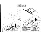 Kenmore 1988101539 unit parts diagram