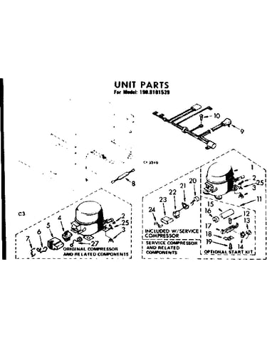 Unit parts