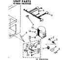 Kenmore 1988101550 unit parts diagram