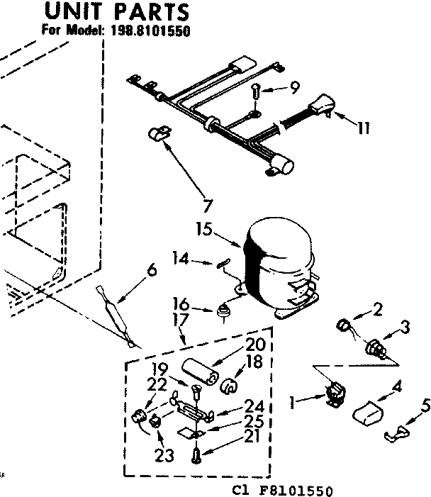Unit parts