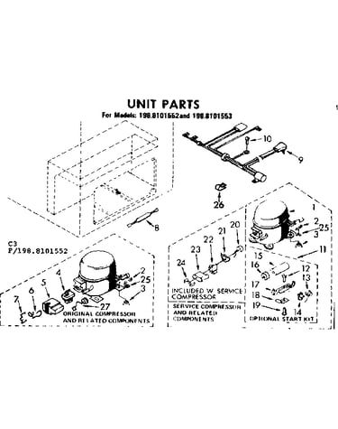 Unit parts