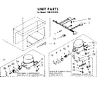 Kenmore 1988101832 unit parts diagram