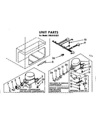 Unit parts