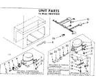 Kenmore 1988101839 unit parts diagram