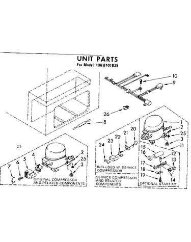 Unit parts