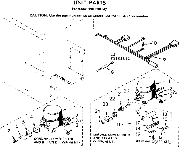 Unit parts