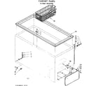 Kenmore 1988102340 cabinet parts diagram